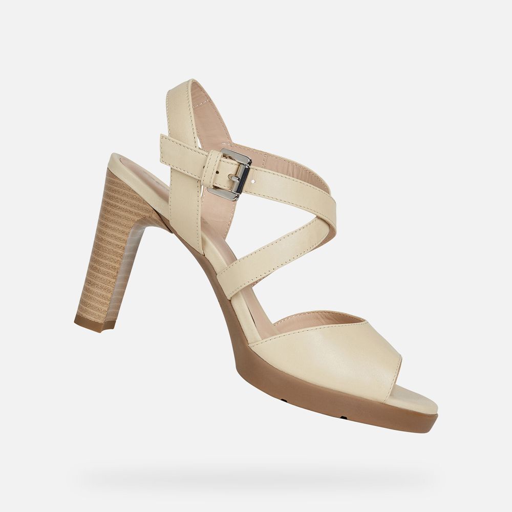 Sandales Geox Annya - Beige - Femme 465937-IUC